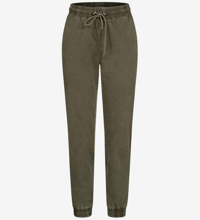 Produktbild f�r 'Damen Sweatpants Stoffhose Tunnelzug Gummibund am Saum'