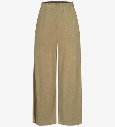 Produktbild f�r 'Damen 3/4 Modal Culotte Stoffhose Gummibund'