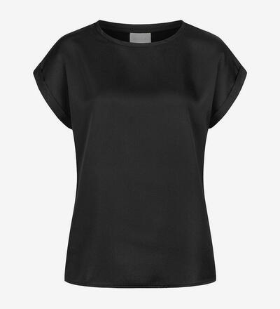 Produktbild f�r 'Damen NOOS Satin Blusen Shirt mit Fl�gel�rmeln'