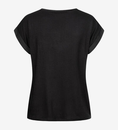 Produktbild f�r 'Damen NOOS Satin Blusen Shirt mit Fl�gel�rmeln'