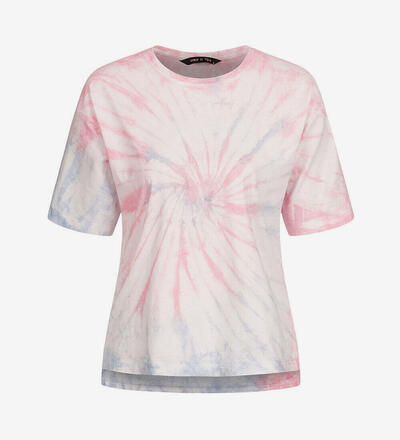 Produktbild f�r 'Damen T-Shirt Vokuhila Batik Print'