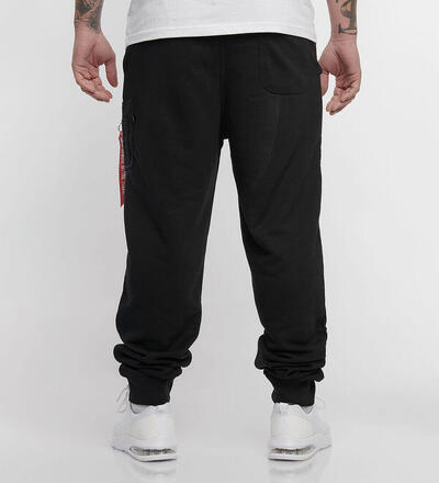 Produktbild f�r 'Herren X-Fit Cargo Jogginghose 4-Pockets breite Rippb�ndchen schwarz'