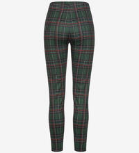 Produktbild f�r 'Damen Skinny Hose Zipper vorne Karo Muster'