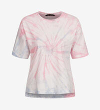 Produktbild f�r 'Damen T-Shirt Vokuhila Batik Print'