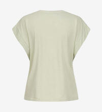 Produktbild f�r 'Damen V-Neck T-Shirt mit �rmelumschlag'