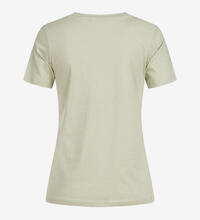 Produktbild f�r 'Damen V-Neck T-Shirt mit Herzstickerei greyish hell gr�n'