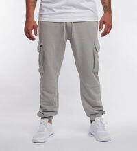Produktbild f�r 'Herren Cargo Sweat Hose 6-Pockets Tunnelzug & Rippblenden'